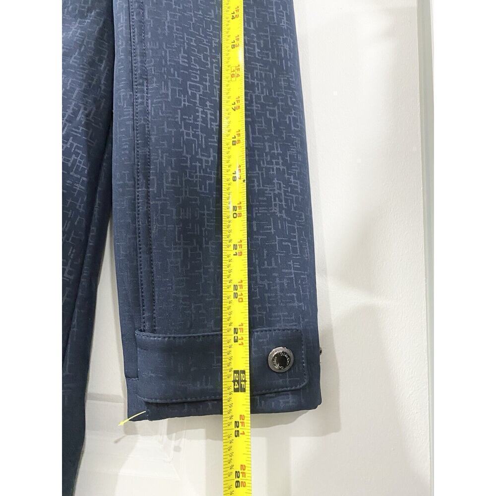 Calvin Klein Women’s Softshell Jacket XS Blue Zip Water Resistant Coat - Picture 5 of 9